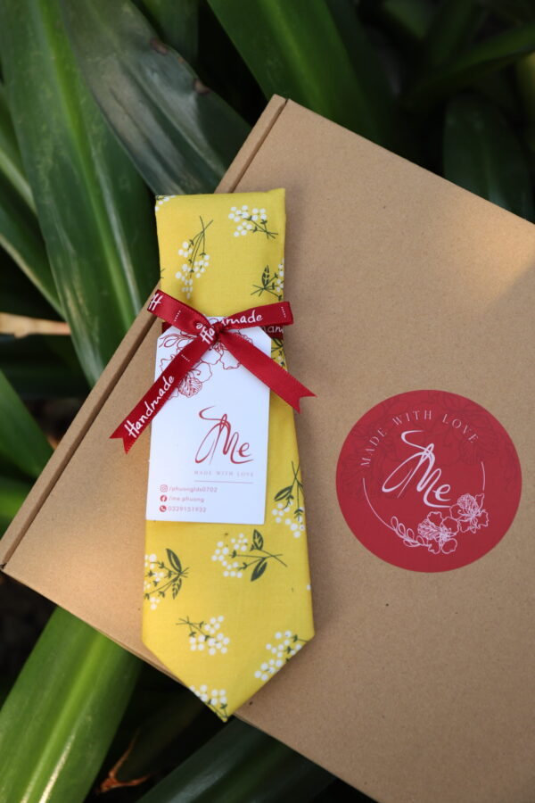 Yellow Flower Tie